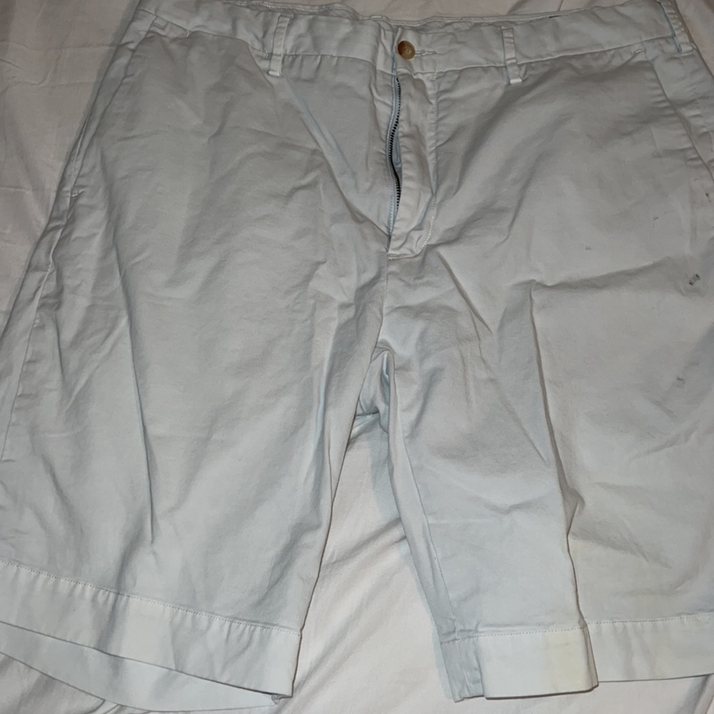 Mens white polo shirt little stained size 36